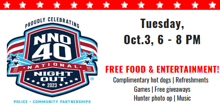 UHCLPD's tweet photo. Join your UHCL Police Department during our 6th annual National Night Out Event! @UHClearLake @uhcl_sg https://t.co/KinxQbQixZ