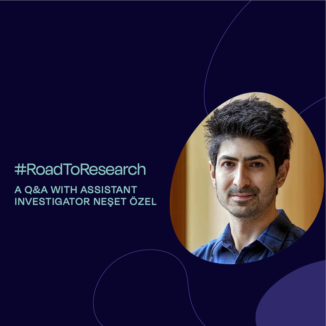 ScienceStowers's tweet photo. Meet our newest Assistant Investigator, Neşet Özel, PhD in this #RoadToResearch Q&amp;A.

Give him a follow at @Ozel_MN as he opens his #neuroscience lab here at the Institute.

"I've never found anything more fascinating to study than the #brain."

MORE: https://t.co/ylk0HVjUQL https://t.co/8cScZrFbnv