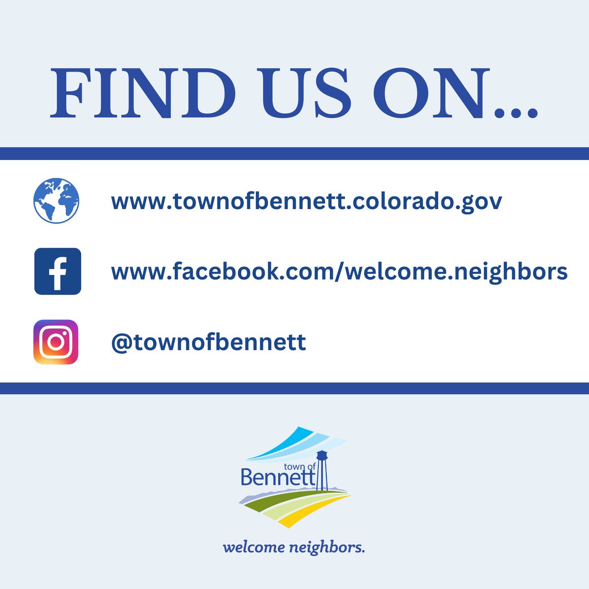 Town of Bennett tweet media