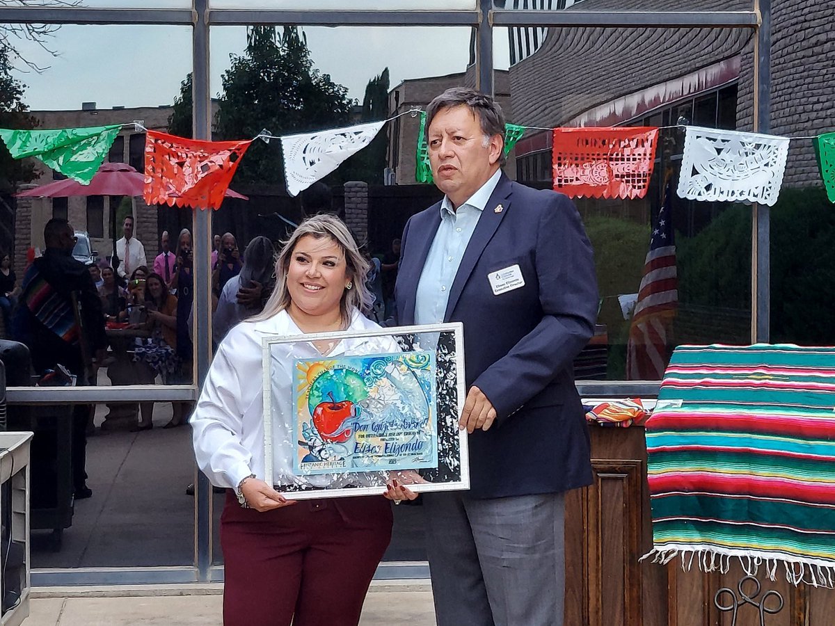CISpermianbasin's tweet photo. We are so proud of our Executive Director, Eliseo Elizondo, who was awarded the Don 
Quixoti Outstanding Hispanic Educator Award by the Hispanic Heritage of Odessa!

We are thankful for Eliseo’s commitment to students in the Permian Basin and his determination to be #AllinForKids https://t.co/25lK9oUAqb