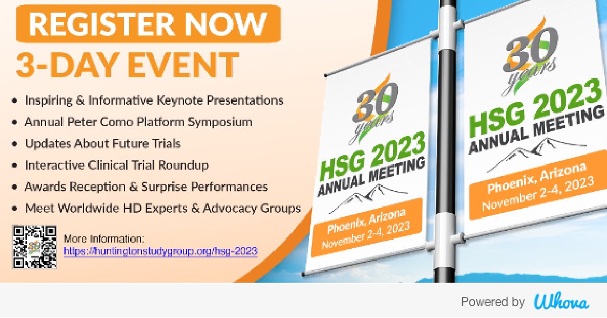 We’re attending HSG 2023 Annual Meeting #HSG2023. Let's start connecting with each other - send us a message on the Whova App to connect!