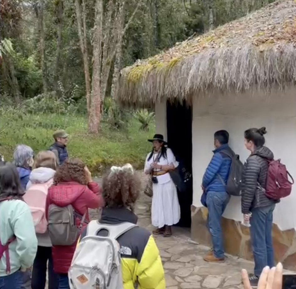 VWI is in Colombia to learn more about the process of valuing water in LatAm and the Caribbean. It was great to travel to the Laguna del Cacique de Guatavita Protective Forest Reserve to learn more about valuing water from the indigenous and ancestral perspective.#valuewater