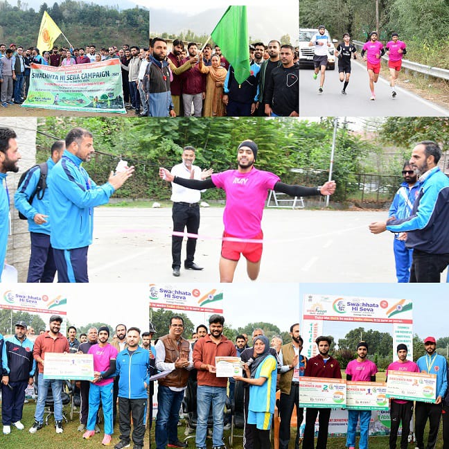 yssganderbal's tweet photo. Swachata Run organized by Department of Rural Development in collaboration with YSS Ganderbal &amp; Education Department under the guidance of District administration Ganderbal. DC Ganderbal Mr. Shyambir IAS  Felicitated the position holders.
@dgyssjk @dcganderbal @KNSKashmir https://t.co/62lJoGdxM2
