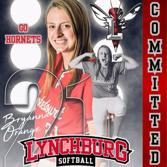 I’m very excited to announce that I’ll be continuing my career at the <a href="/lynchburg_sb/">Lynchburg Softball</a>! Thank you to Coach Simmons for this opportunity. Thank you to all who have pushed me to where I am now. To my family, without your love and support, I wouldn’t be where I am now. Go Hornets!!🥎