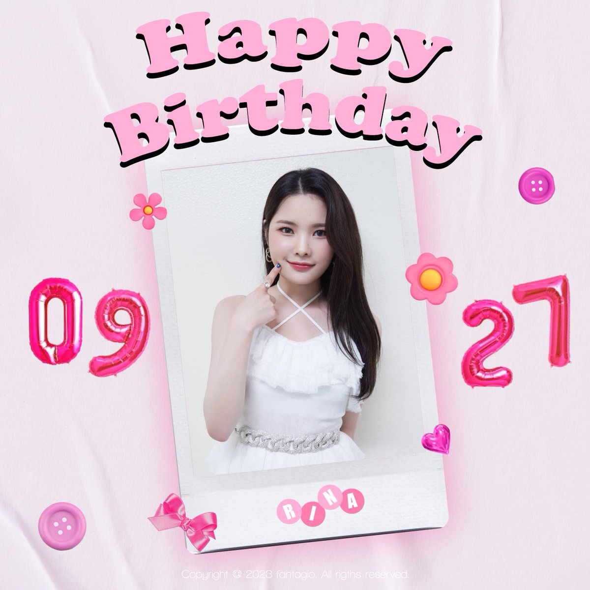 fantagiogroup's tweet image. [#HBD] #리나 230927 HAPPY BIRTHDAY RINA♥︎
▶️ cafe.daum.net/WekiMeki/R1wU/…

#해피리나데이 #HAPPYRINADAY
#RINA #위키미키 #WekiMeki
