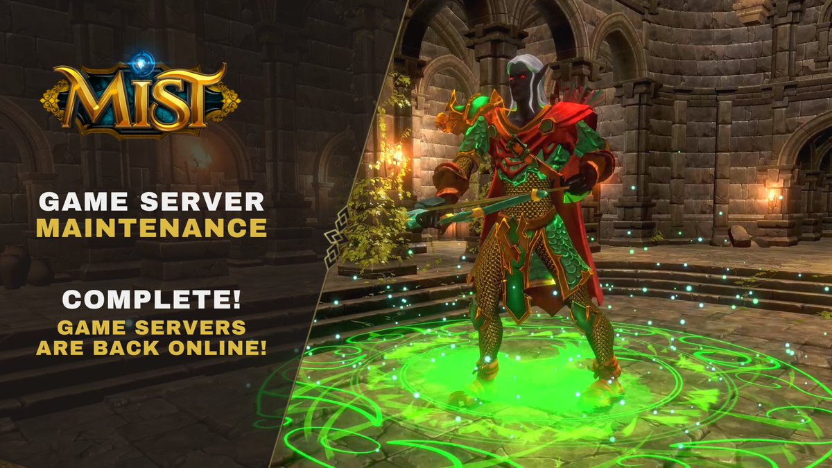 ✅🔧Attention Players!

Game Server Maintenance has finished, and all game servers are live.  Players can now log back in and play.

The team has successfully completed maintenance tasks on the agenda.

Game servers are now smooth and operational and players can enter the game.