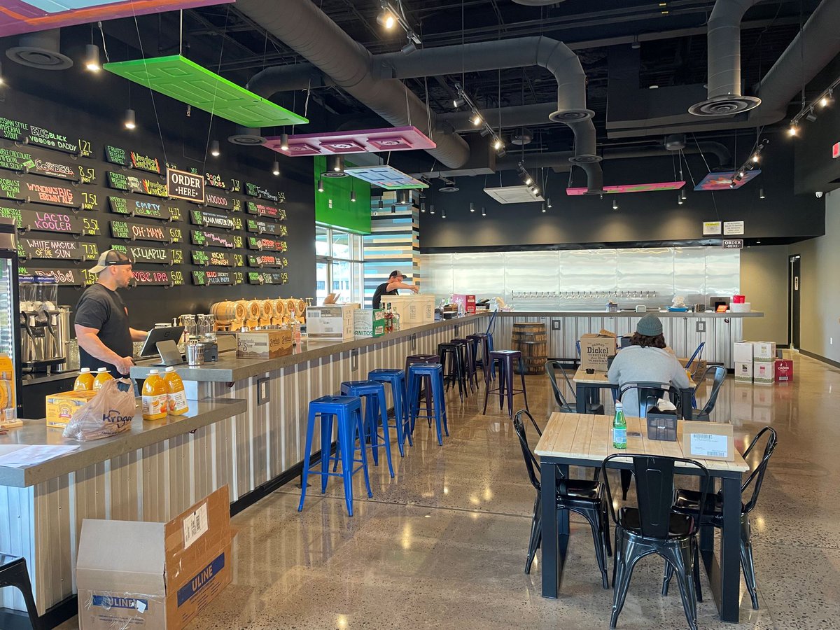 LeonWilliamsCon's tweet image. We love building spaces that give people a chance to gather and have a great time. Pictured here is our completed Voodoo Brewing project in #Knoxville. #construction #valueengineering #designbuild #Maryville