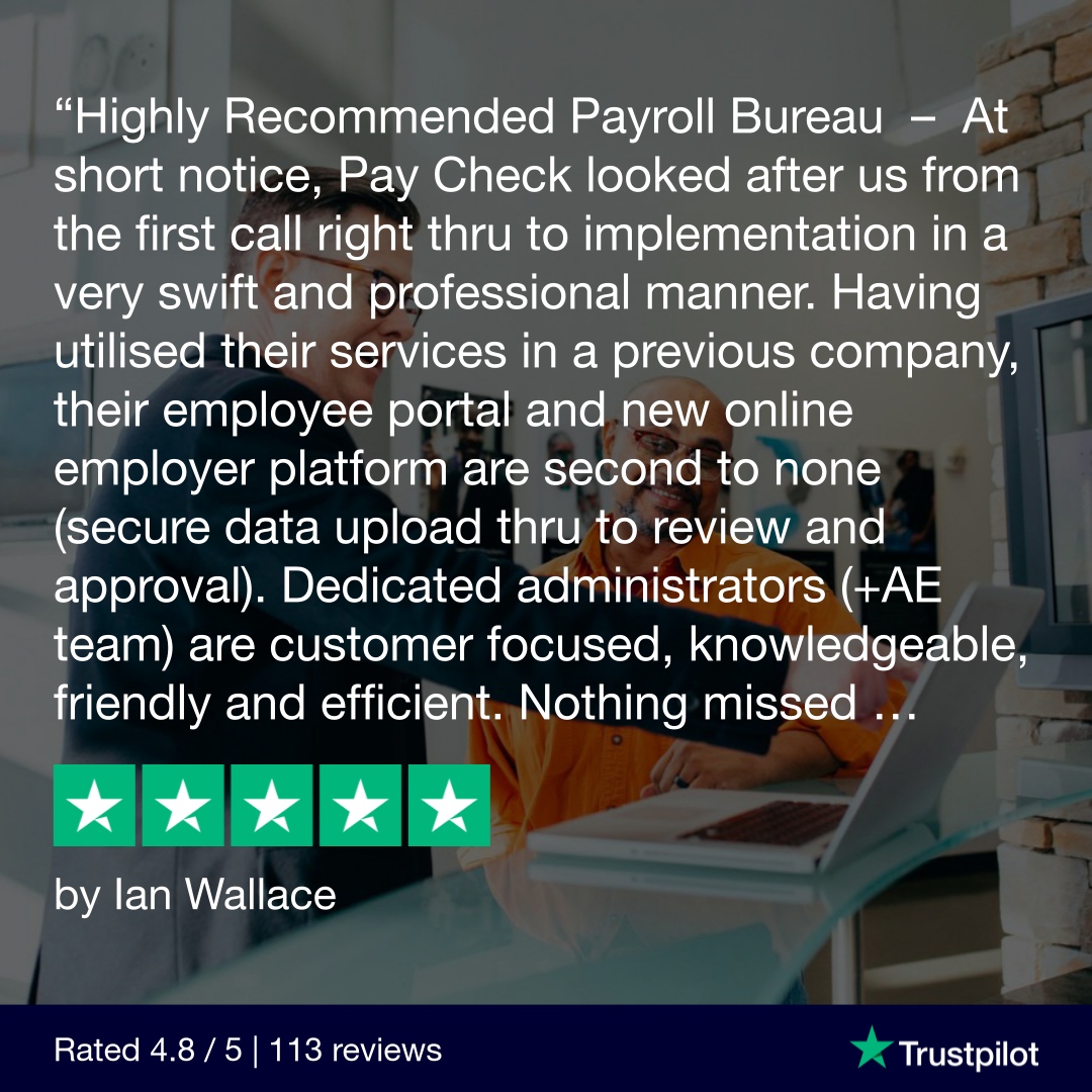 PayCheckLimited's tweet image. Another fantastic payroll service review from one of our clients!! 

We believe that every client deserves not just exceptional service, but an experience that exceeds expectations.

#PayCheck #payrolloutsourcing #UKpayroll