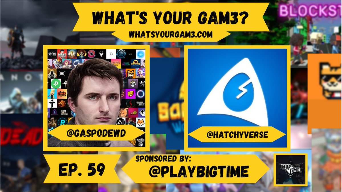 GaspodeWD's tweet photo. Join me tonight for another new game!  

Need more to do with your hands?

@Hatchyverse is a mobile game on @GamingOnAvax.   

What's Your Gam3 🎮? Ep.59 @Hatchyverse

26th September 19:30 UTC

Sponsored by @playbigtime 

https://t.co/p9a9z2EXYq https://t.co/i9FEpuL67i