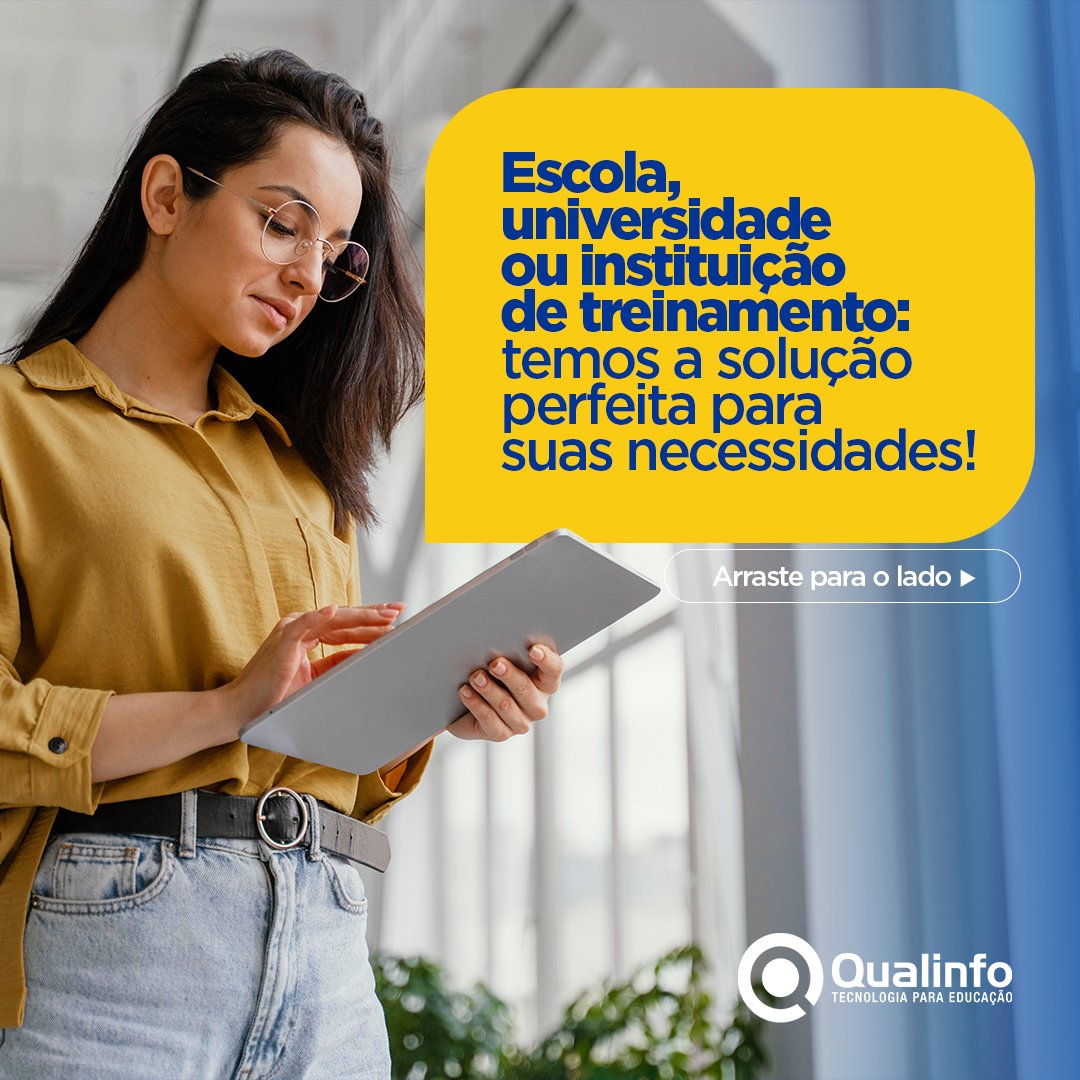 qualinfo's tweet photo. Deixe-nos ajudá-lo a transformar  a sua instituição de ensino com nossas soluções tecnológicas personalizadas.

Vem ser Qualinfo!

📱Fone/WhatsApp: (81) 9.9664-1364
💻Site: https://t.co/bNfrajPZz7
📧Email: qualinfo@qualinfo.com.br

#Qualinfo #Software #Educação https://t.co/4Q54svCDOR