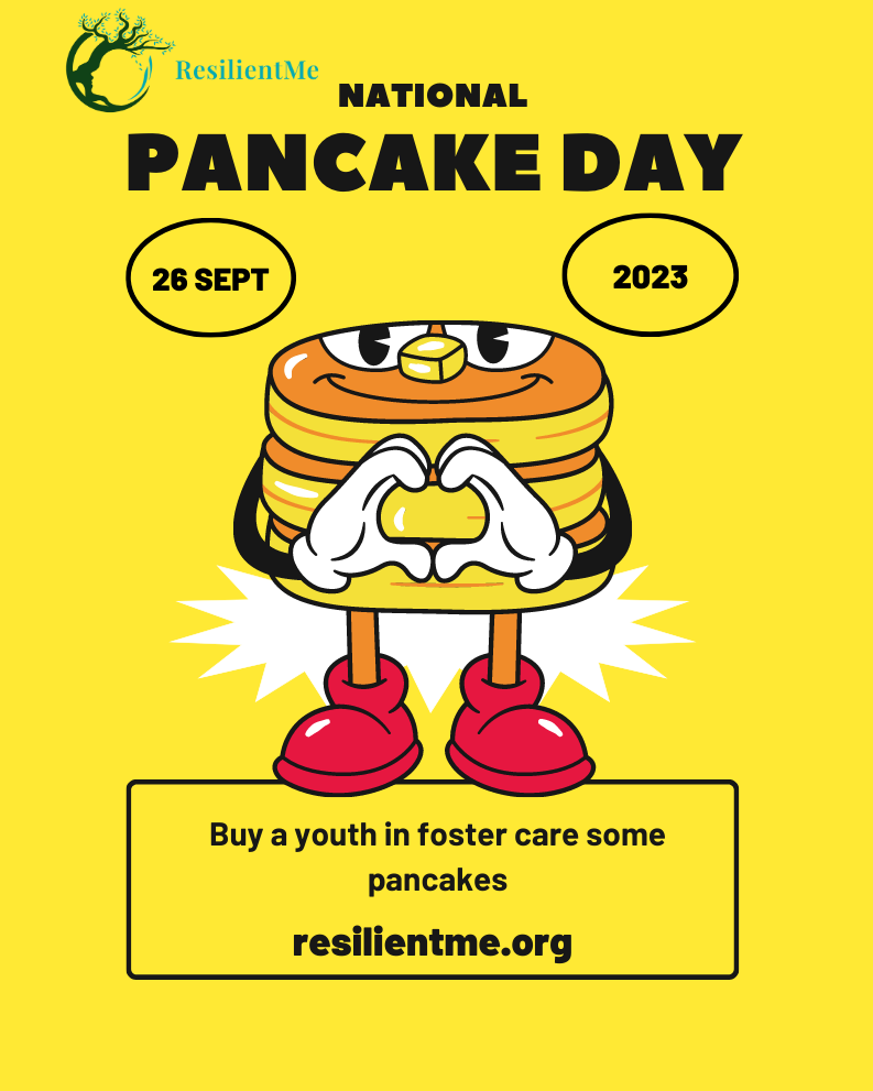 resilientme's tweet photo. Happy National Pancake day!
Buy a youth in foster care some pancakes. 
https://t.co/ViXLNPNRJc
#fostercare #trauma #love #resilience #resilient #resilientme #aztaxcredit #improvelives #success  #fosterkid #traumainformed #iamresilient #agingoutfosteryouth #agingoutoffostercare https://t.co/AQn0iyktxr