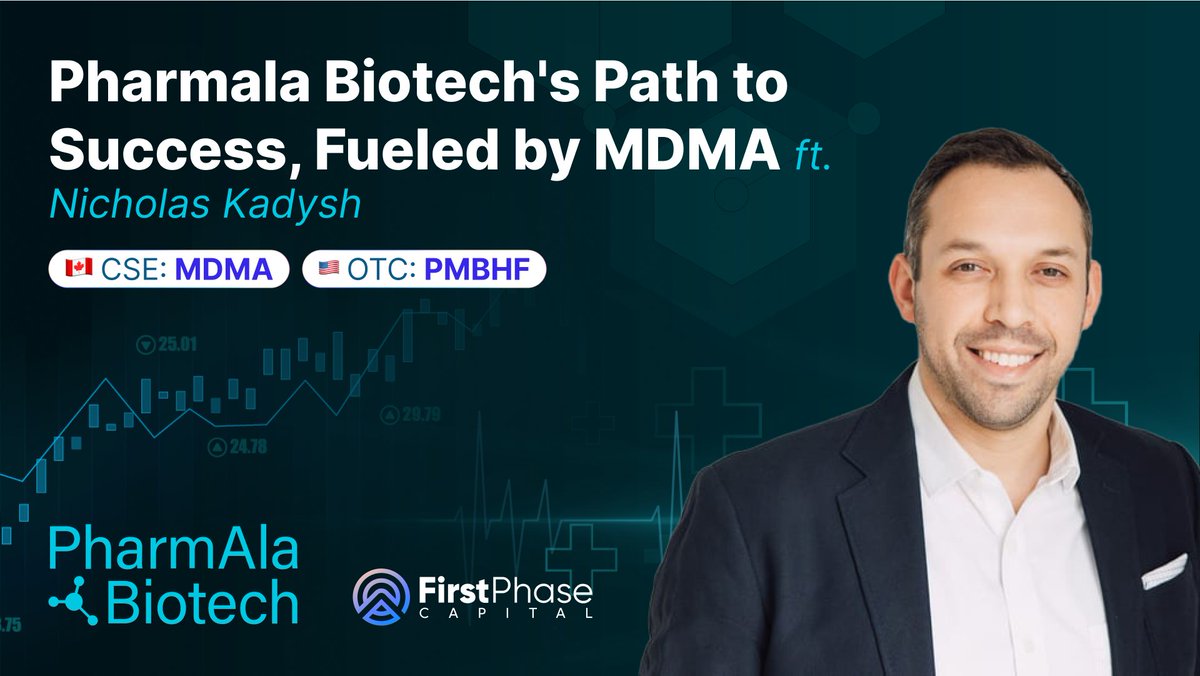 ⚠️ New Interview ⚠️

Nicholas Kadysh, CEO &amp; Founder of PharmAla Biotech (CSE:MDMA), sat with First Phase Capital to introduce the company, discussing the benefits of MDMA, financials, catalysts, and more.

Watch the full interview:
youtube.com/watch?v=mM_g6d…