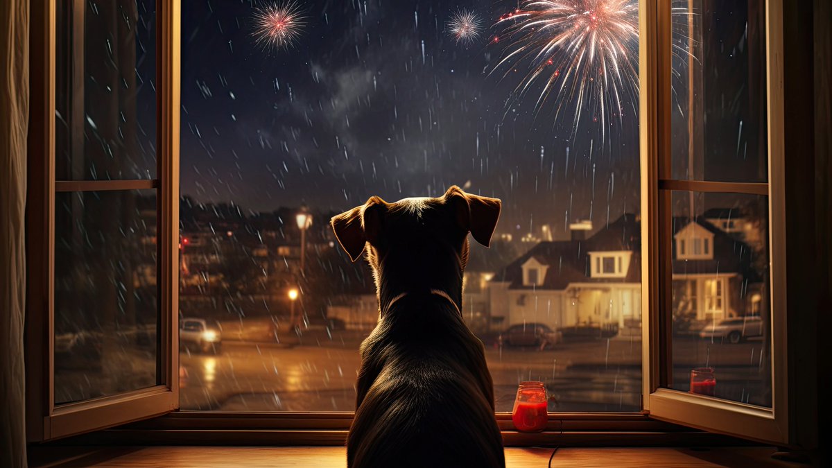 Pointerdogtreat's tweet image. Fireworks season is almost upon us, but that doesn't mean your furry friend has to be stressed out. Read on for our 7 top tips to help keep your dog safe and calm during the booming booms ow.ly/ta1550PPI65
🐶 #fireworksafety #calmdogs #happydogs 🐶 💗🎆