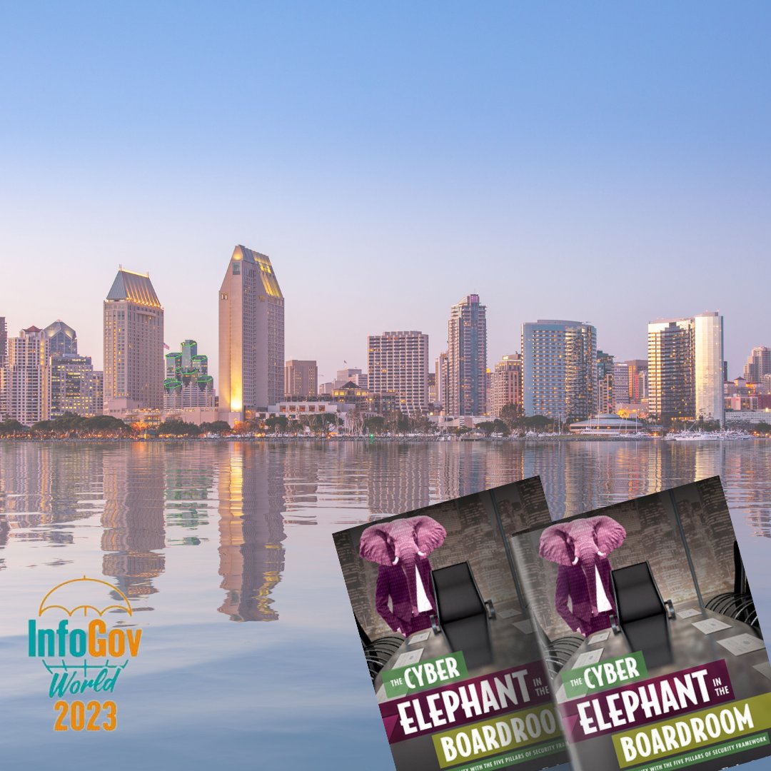 CyberElephantB's tweet image. 7 days left! @MatGorge @InfoGovWorld #SanDiego. Explore "Conquering the Cyber-Elephant in the Boardroom" & learn to bring the C-Suite onboard with Cyber Accountability.
📅 Oct 3
⏰ 1:30 pm - 2:00 pm
📍 Regency West, @HortonGrandSD
Secure your spot: infogovworldconference.com/registration #IGW23