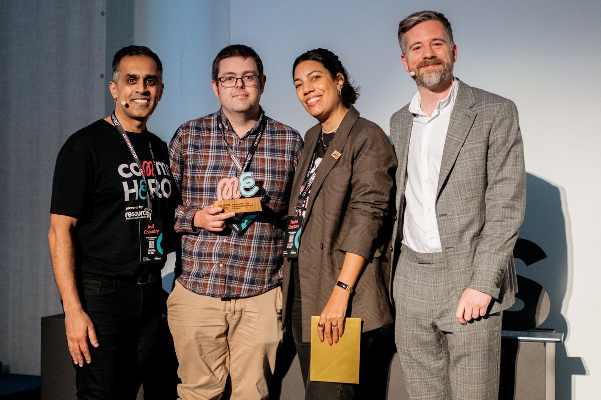 CommsHero's tweet image. Winner announced!

Congratulations to Amy Walker from @WrekinHG  who has been awarded the ‘Dare to Fail- The Amanda Bate Award’ at our commsHERO award ceremony today.

This award recognises individuals who have stepped out of their comfort zone and not been afraid to fail.
