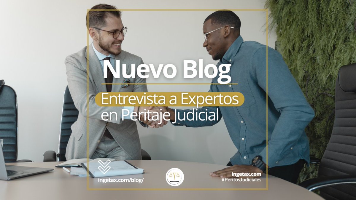 IngetaxPeritos's tweet photo. Descubre nuestro nuevo blog Entrevistas a Expertos en Peritaje Judicial 🔗: https://t.co/jwBM5X0Bvy🕵️💼 Desde cada una de sus especialidades, Ana Torres , Luis Martínez y María González comparten su sabiduría. 📚🔦 #peritajejudicial #expertosenjusticia #bloglegal https://t.co/UjQfVP7eN2