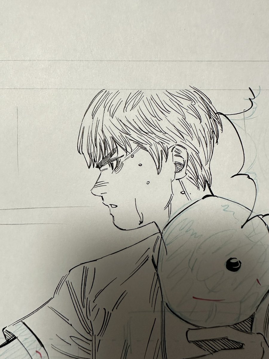 BUNGO366話ペン入れ2日目終了。
明日完成したいですが〜
どうかなぁ✒️

とりあえず今日も走る! 