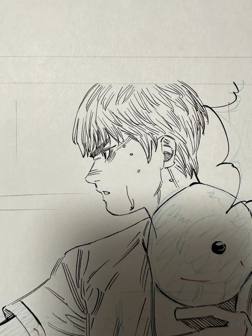 BUNGO366話ペン入れ2日目終了。
明日完成したいですが〜
どうかなぁ✒️

とりあえず今日も走る! 