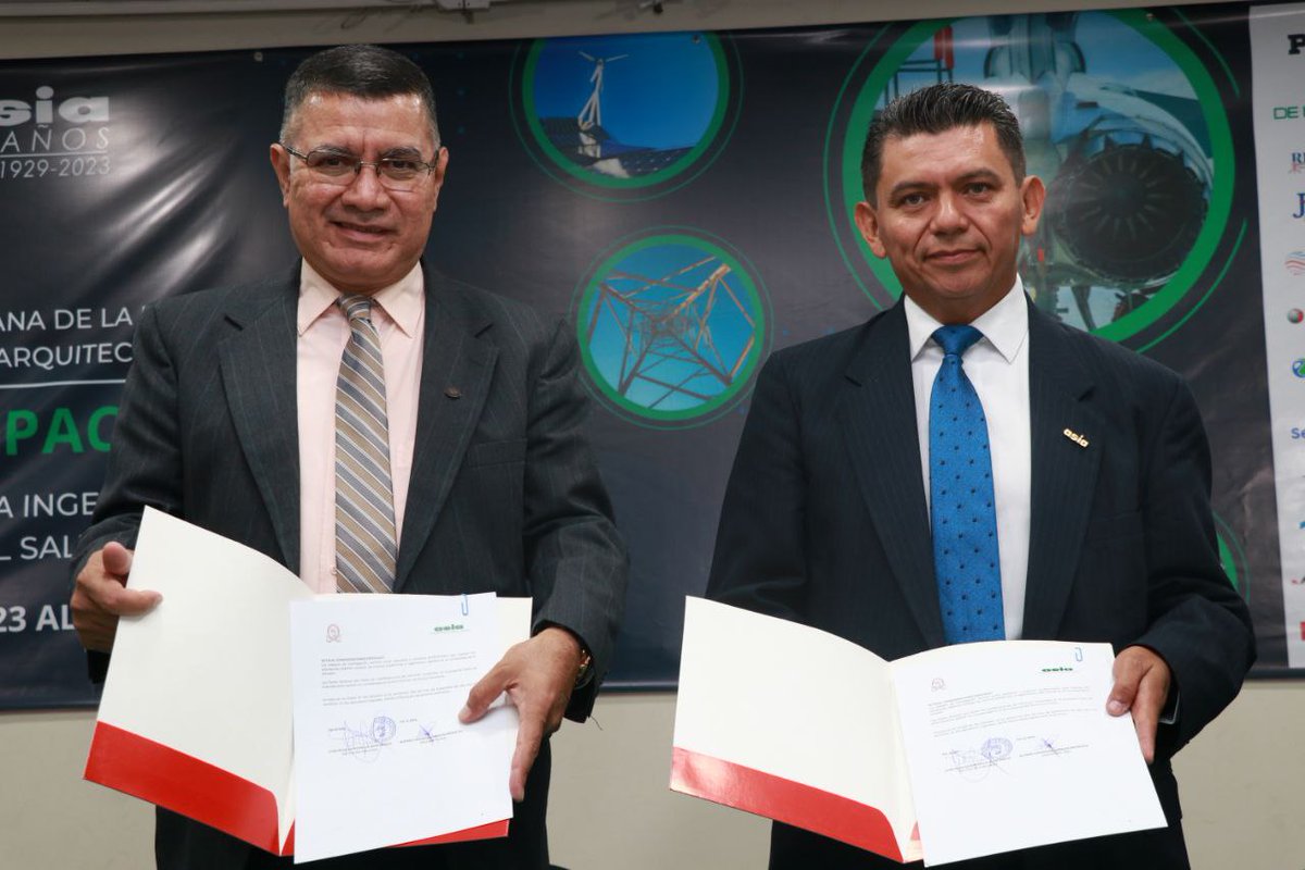📚 La Universidad de El Salvador estableció nexos de cooperación con la Asociación Salvadoreña de Ingenieros y Arquitectos (ASIA) para fortalecer el desarrollo conjunto en temas de interés mutuo. 🤝