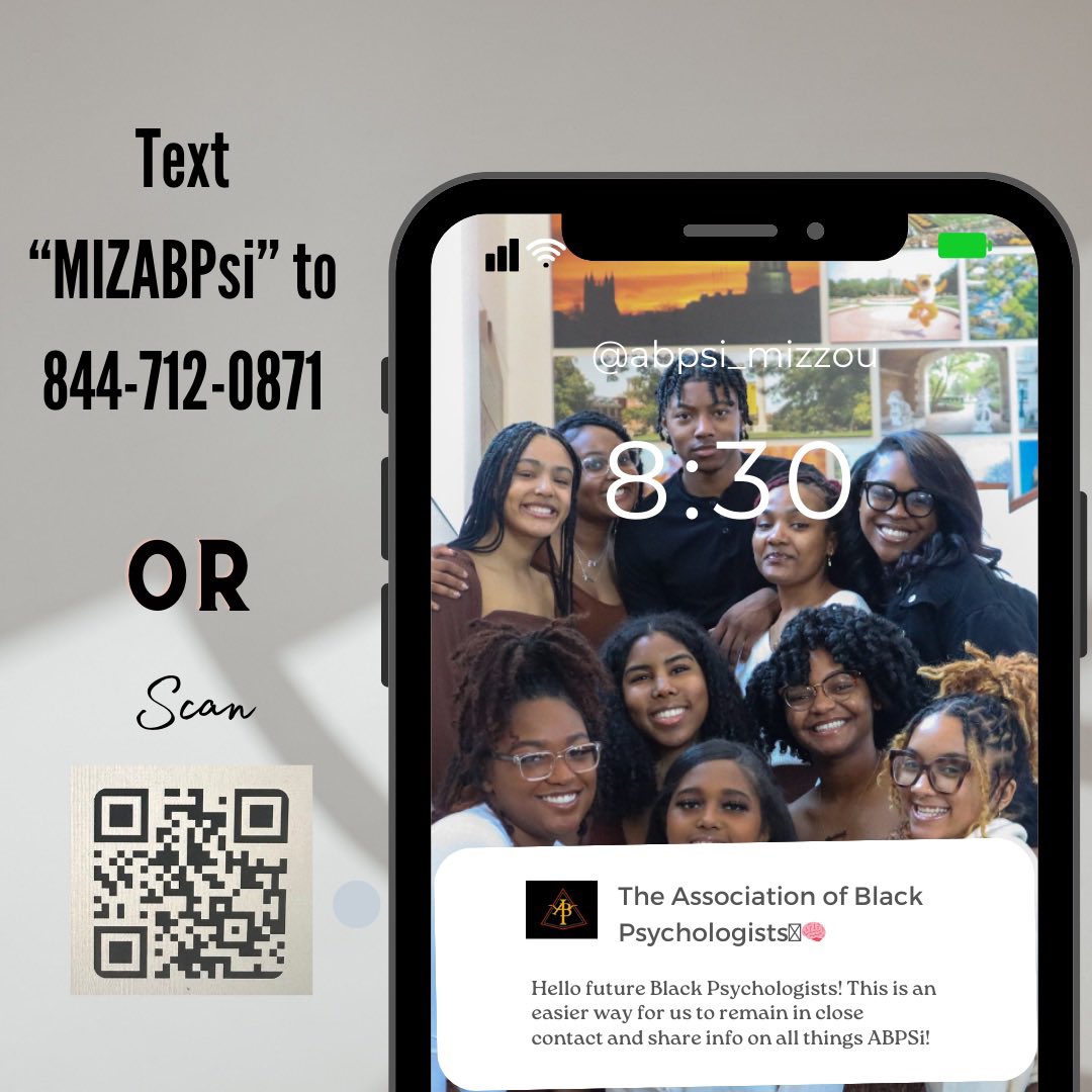 Are you LOVING the events we’ve been throwing and want to stay connected endlessly?? TEXT US NOW to stay all things connected with ABPsi🤍🧠🫵🏽