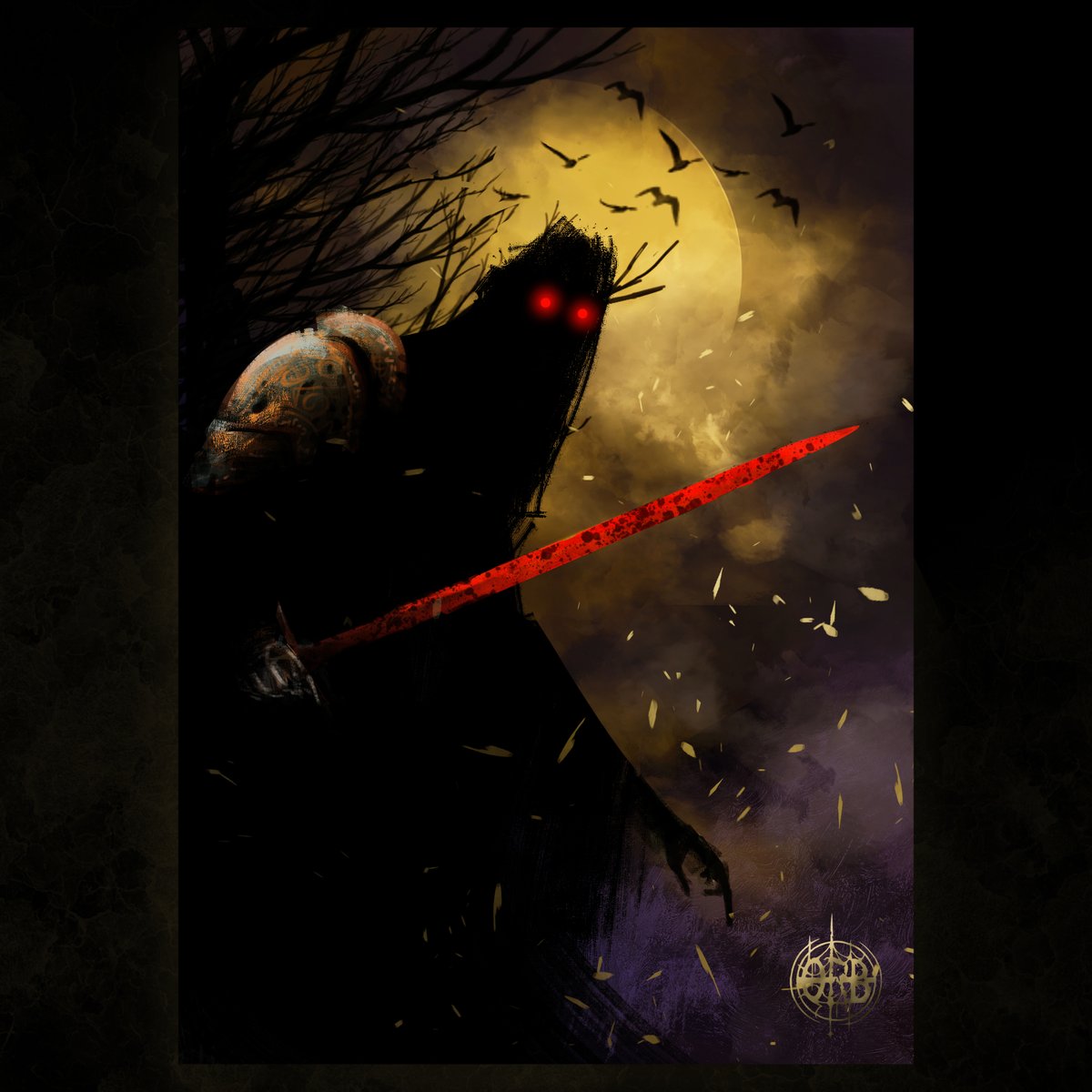 ORB_666's tweet photo. "Be careful... Once out the old forest he will not let you go away that easily: if you are lucky you will die, if not... only your body will come back. To do what, you ask? A little visit to your loved ones... This is his curse".
Enjoy it, maybe fits in a @MorkBorg  session! https://t.co/VHkUntIWim