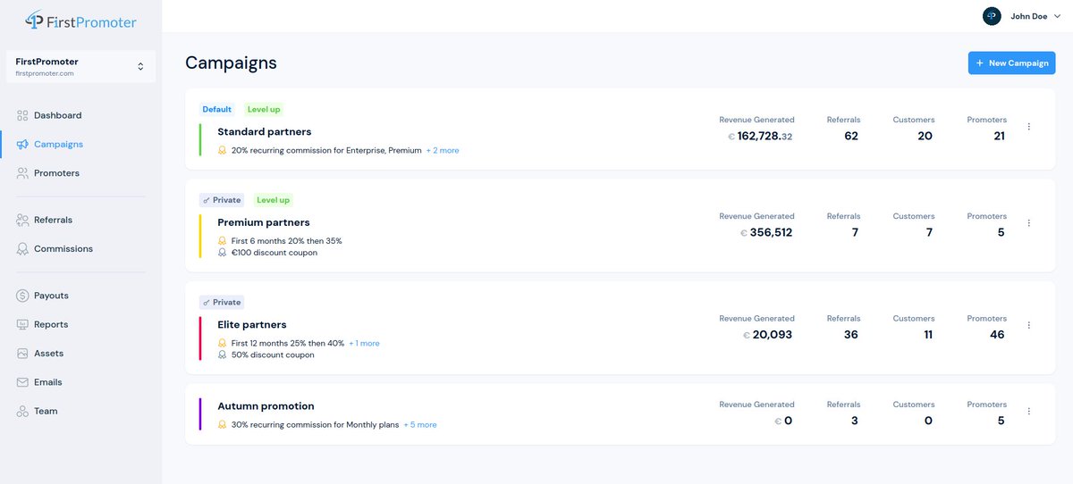 FirstPromoter's tweet photo. 🚀We're proudly announcing that next week we'll launch the private beta for #FirstPromoter v2.

V2 comes with a complete revamp of the UI and UX, making it more intuitive, cleaner and with a beautiful modern look + lots of new features. Stay tuned for invites and updates! https://t.co/OTECeVFU47