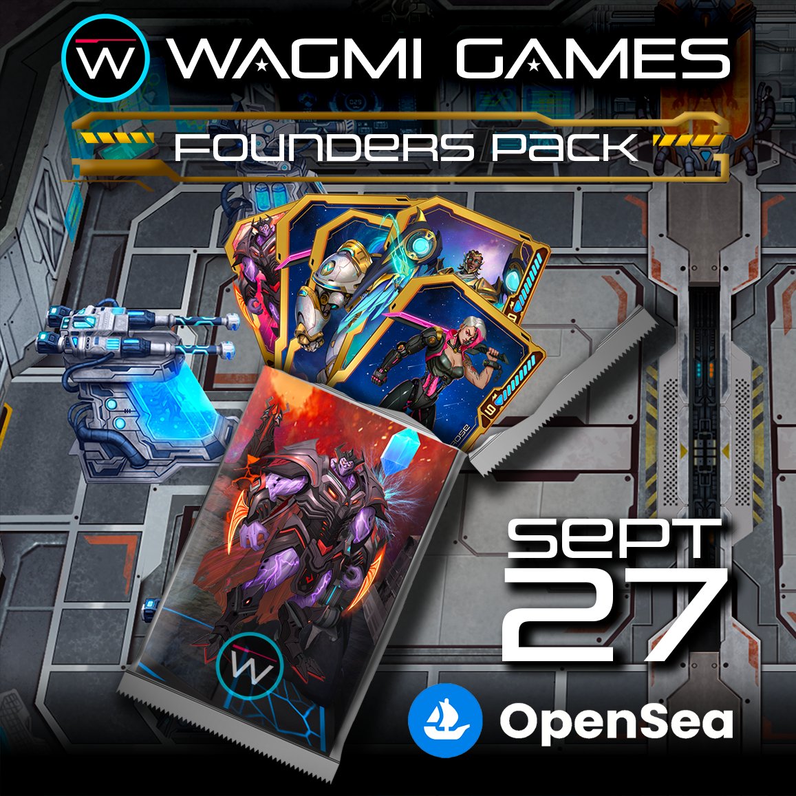NiFeWARS's tweet photo. 8 reasons why you can’t afford not to mint AT LEAST one Founder’s Pack NFT on @OpenSea 🧵👇 1/8

#NFTsAreNOTDead https://t.co/WHycBInPIw