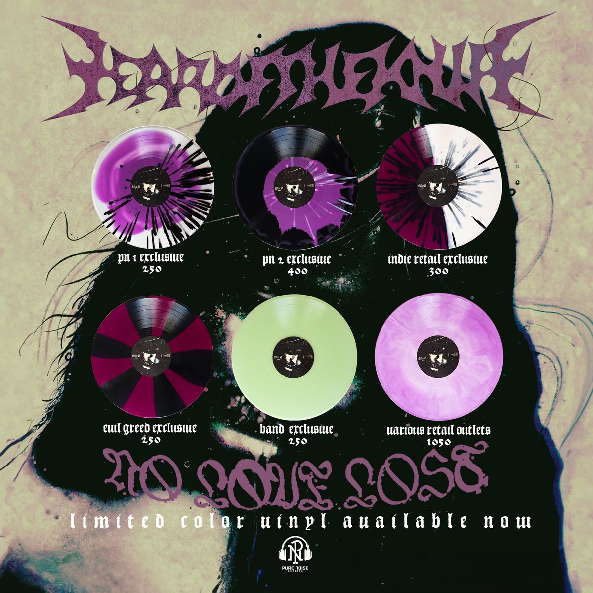 YEAROFTHEKNIFE's tweet photo. NO LOVE LOST
Out October 27th on @purenoiserecs
🔪🔪🔪🔪
Stream the new singles “Wish” featuring Devin of @sanguisugabogg &amp; “Last Laugh” featuring Dylan of @fullofhell 
Recorded and mixed by Kurt Ballou
Mastered by Mike Kalajian
Artwork by Cris Crude https://t.co/vygy0tiArL