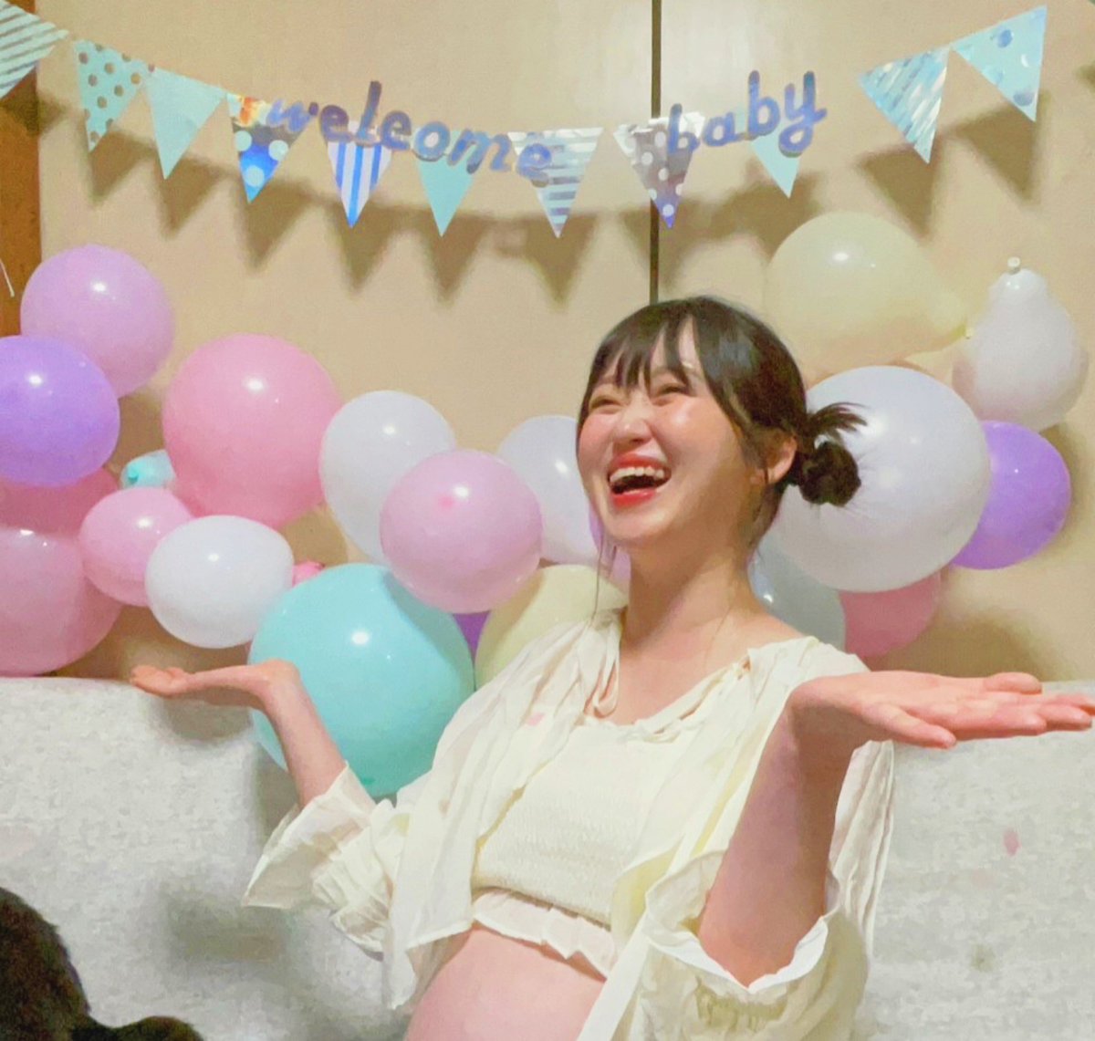 tea_kyoko's tweet photo. 明日17:30〜産休前、ラスト配信です！
ポコチャでの産休申請も通ったから、次回は年内以降になるかと思います🙏

明日もいつも通り楽しくおしゃべり出来たら嬉しい♡♡
シン・パイ・ﾅｲｻｰ！の精神で来週からの入院頑張ります💪🫨明日エール送ってくれるとうれしいよー！待ってます☺️ https://t.co/ucDdo5E92m
