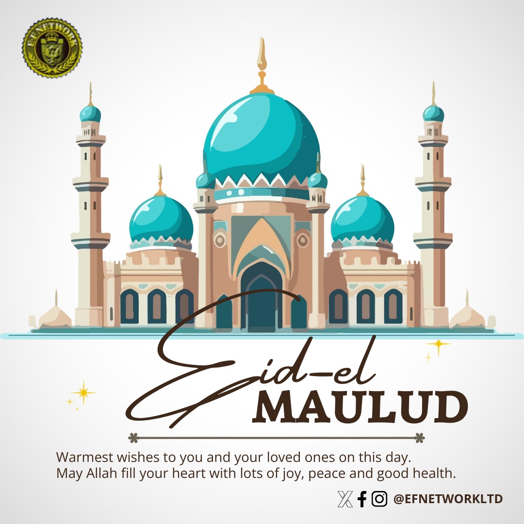 efnetworkltd's tweet image. Eid Mubarak! May this special day be filled with joy, laughter, and love for all.

.
#Eid #securitysolutions #mobiledevelopment #tech #InnovationUnleashed #EFNetwork #ConnectingTheWorld #Dollar #Abuja #SupremeCourt #verydarkman #Nigeria