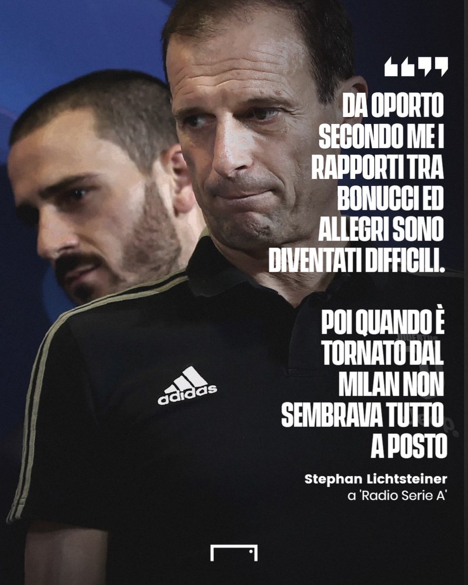 GoalItalia's tweet image. Porto-Juve e il ritorno dal Milan: #Lichtsteiner parla della rottura tra #Bonucci ed #Allegri 📷📷📷