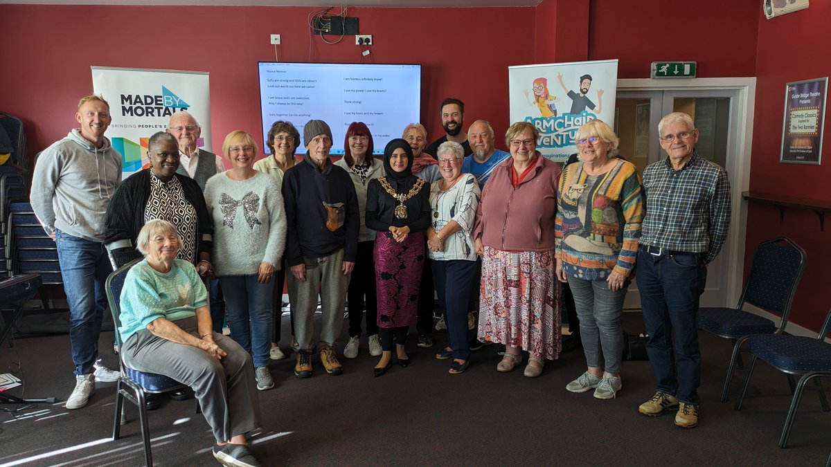 We've had an amazing visit from The Mayor of Tameside- Councillor Tafheen Sharif last week, who is working on an episode of Armchair Adventures with us! Watch this space for more info on this upcoming season 4 adventure!