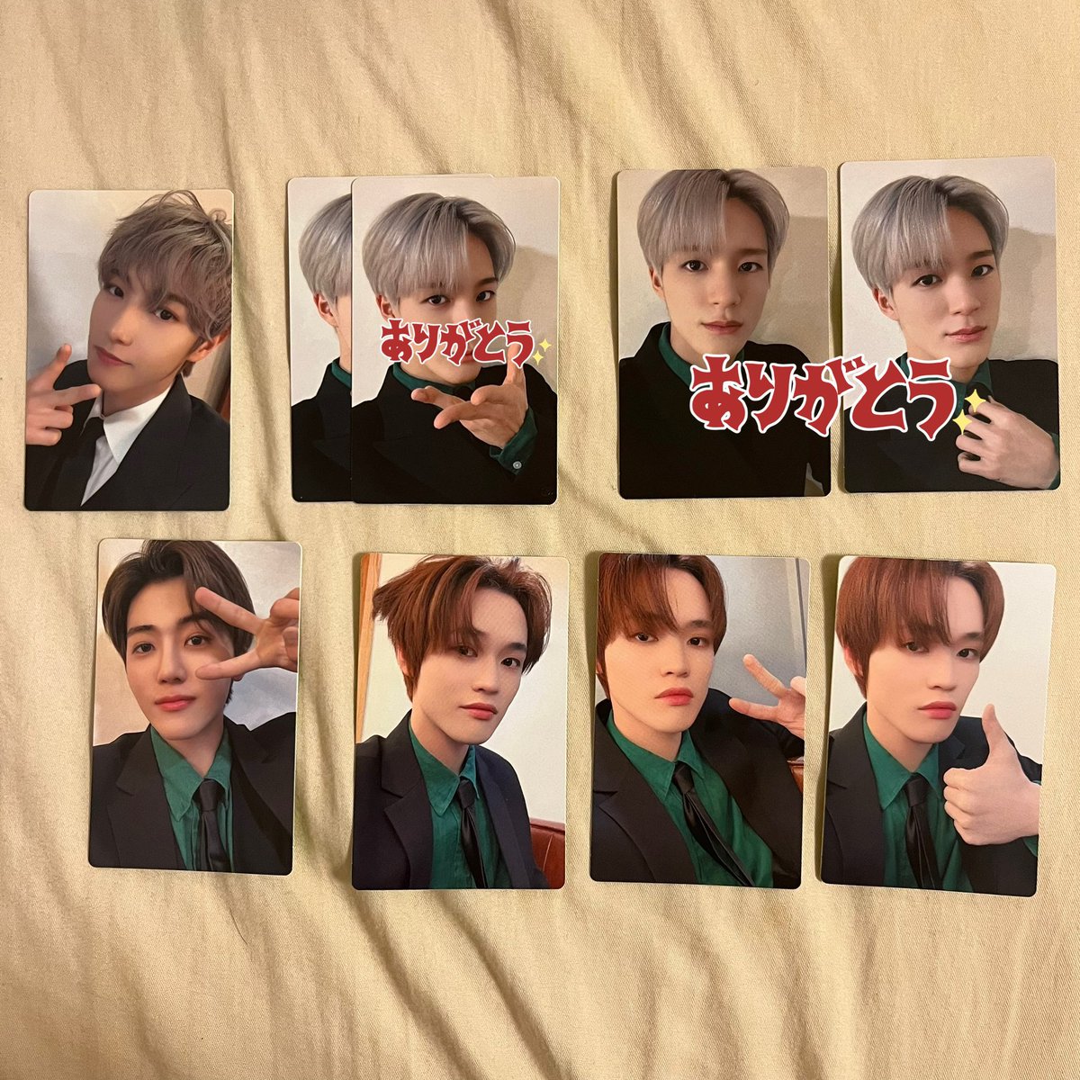 mkrjs25's tweet photo. NCT NATION ラントレ
ランダムフォトカード トレカ 交換

譲 テヨン ジャニ ユウタ ジェヒョン ジョンウ ドヨン マーク ロンジュン ジェノ ジェミン チョンロ テン クン ヤンヤン ヘンドリー シャオジュン 

求 チソン

郵送希望で複数交換できる方
宜しくお願い致します🙇🏻‍♂️ https://t.co/ZkesBgipIA
