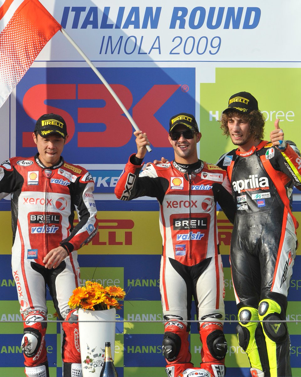 #OnThisDay in 2009, Marco Simoncelli captured everyone’s heart (and a podium too) at Imola 🫶 #WorldSBK