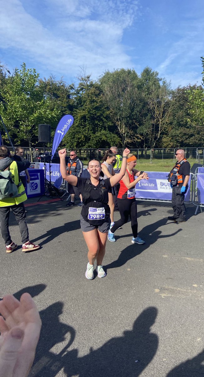 christinef10's tweet photo. Still recovering from what was a brilliant day in Phoenix park on Saturday for the @dublinmarathon  half marathon - great atmosphere and energy around the place - well done to all 🏃‍♀️✅🎉 https://t.co/fxoHJ8cN01