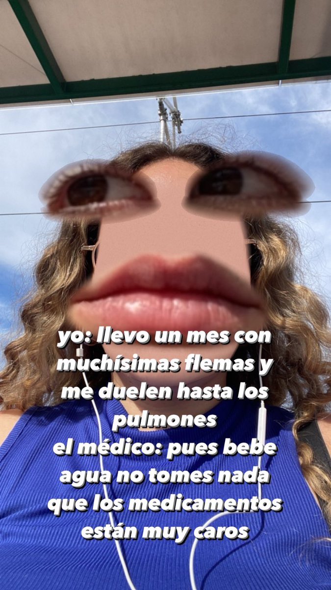 SaraMosteiro's tweet photo. lo surrealista que acaba de ser mi cita con un médico https://t.co/3wVtU04wl3