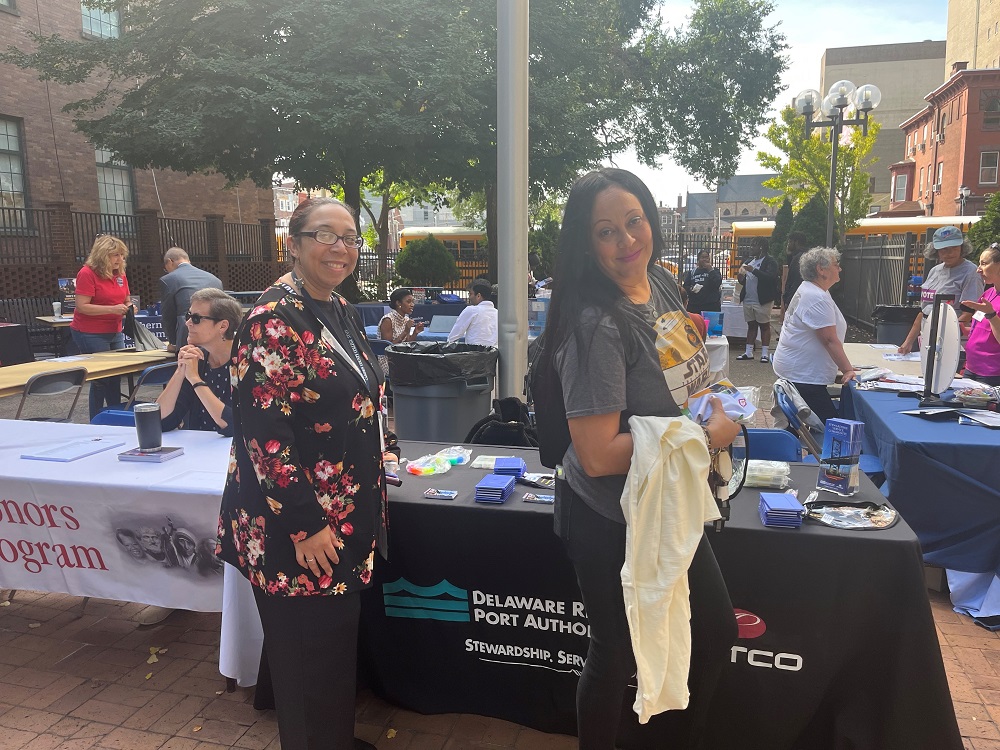 DRPA_PAandNJ's tweet photo. The #DRPA was honored to recently participate in the @camdencc career fair!

You can learn more about career opportunities at the DRPA by visiting https://t.co/CWHD6pOscm https://t.co/JZaKInxfLI