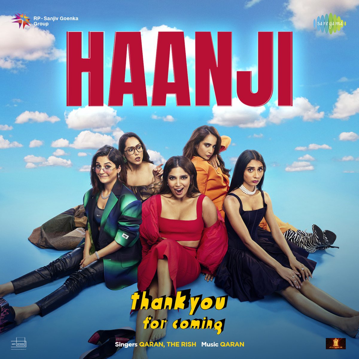 NEW SONG ADDICTION ALERT 🚨 #Haanji from #ThankYouForComing is a certified banger 💯 One can’t blame #BhumiPednekar and #ShehnaazGiII (both totally own the video) for letting loose at a club to this party track! The song by QARAN & The Rish sounds like no other song coming out…
