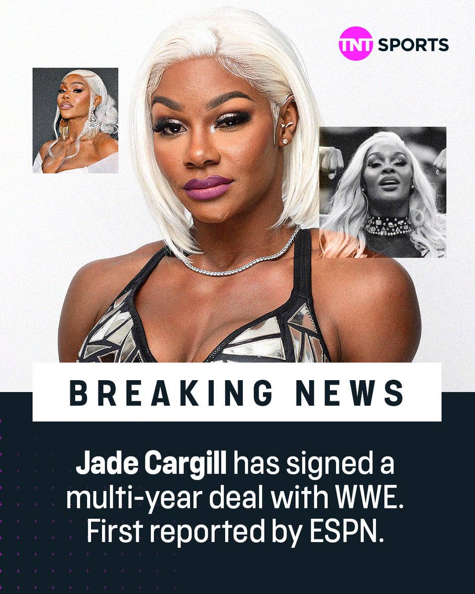 It is OFFICIAL 🚨 Jade Cargill is officially part of the WWE roster ✍️