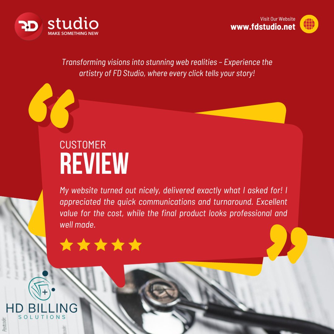 fdwebstudio's tweet photo. 🌟 Check out what our amazing clients
have to say about FD Studio! 🌟
#FDStudio #ClientReviews #WebDesignSuccess
#HappyClients #WebDesignExcellence
#SatisfiedCustomers #ClientTestimonials
#WebDesignMagic #ProfessionalDesign
#WebDevelopment #Wordpress #WordpressSuccess https://t.co/neYv8FC7IA
