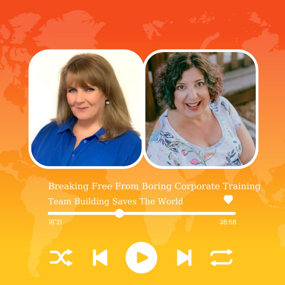 Embark on a journey to discover fresh ways of motivating your team, reshaping work culture, and inspiring personal growth. Redefine corporate training for lasting success with Jayne and @amyadventurepro🎙️bit.ly/3EZokMd 

#TeamBonding #TeamBuildingTuesdays