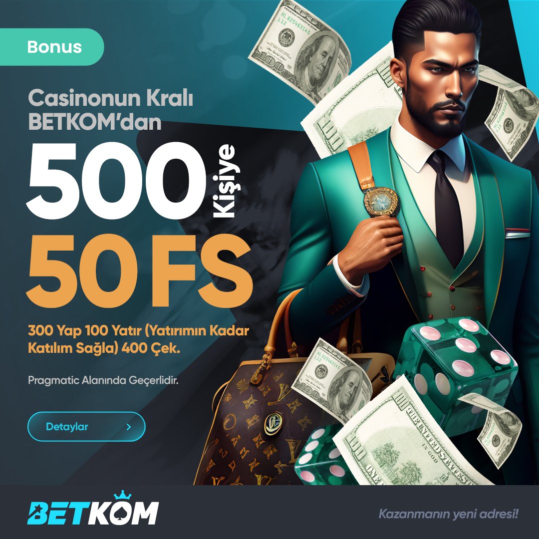 📢 500 Kişiye Son İşlemsiz Pragmatic alanında geçerli 50 Freespin

✅Tek Şart Twitter Gönderisine RT Yap Yoruma Ve Forma Betkom Kullanıcı Adını Gir.

✅Etkinlik Formu :  t.me/forum1x2/1607

💵 Betkom'a Kayıt ol 150 TL Nakit &amp; 150 Freespin kazan!

✅ t.ly/betkomgir