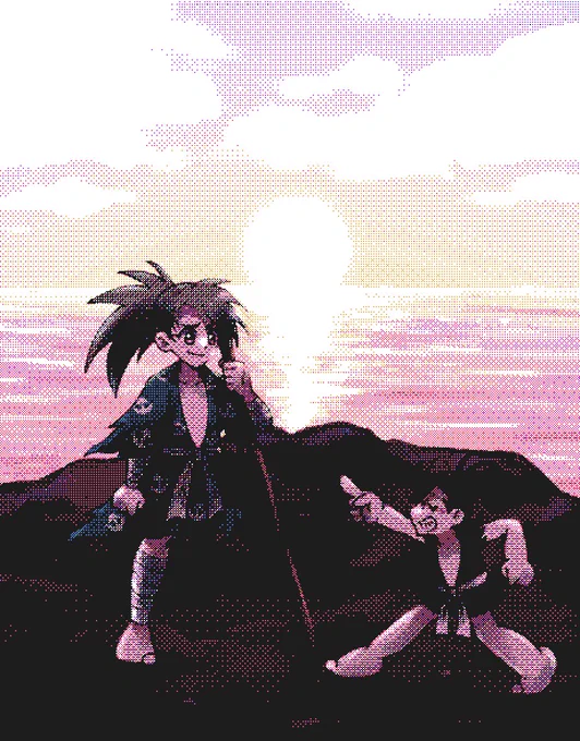 私もレトロゲームフィルターで遊びたい!って思ったけど元絵が良くなくてフィルターの面白さ生かされてない。 
