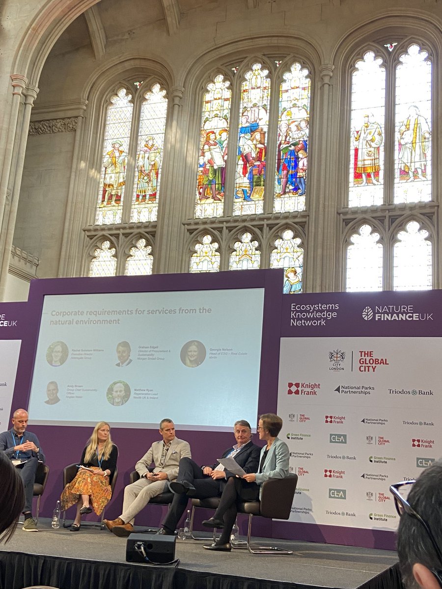 Great @NatureFinance event today where @cityoflondon talked about scaling finance for nature, with @Nestle sharing its efforts to green farming and @avivaplc talking about the risks that climate change poses to its insurance business #naturefinance #carboncredits