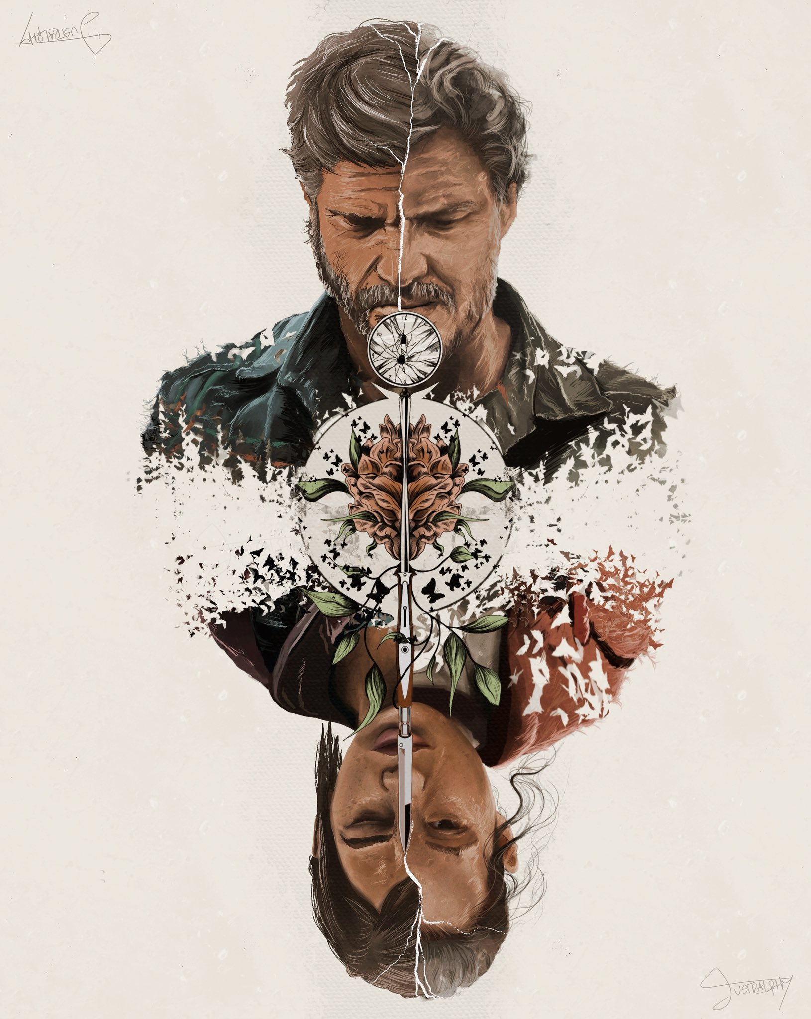 Creative Last of Us posters voor HBO Max & Streamz