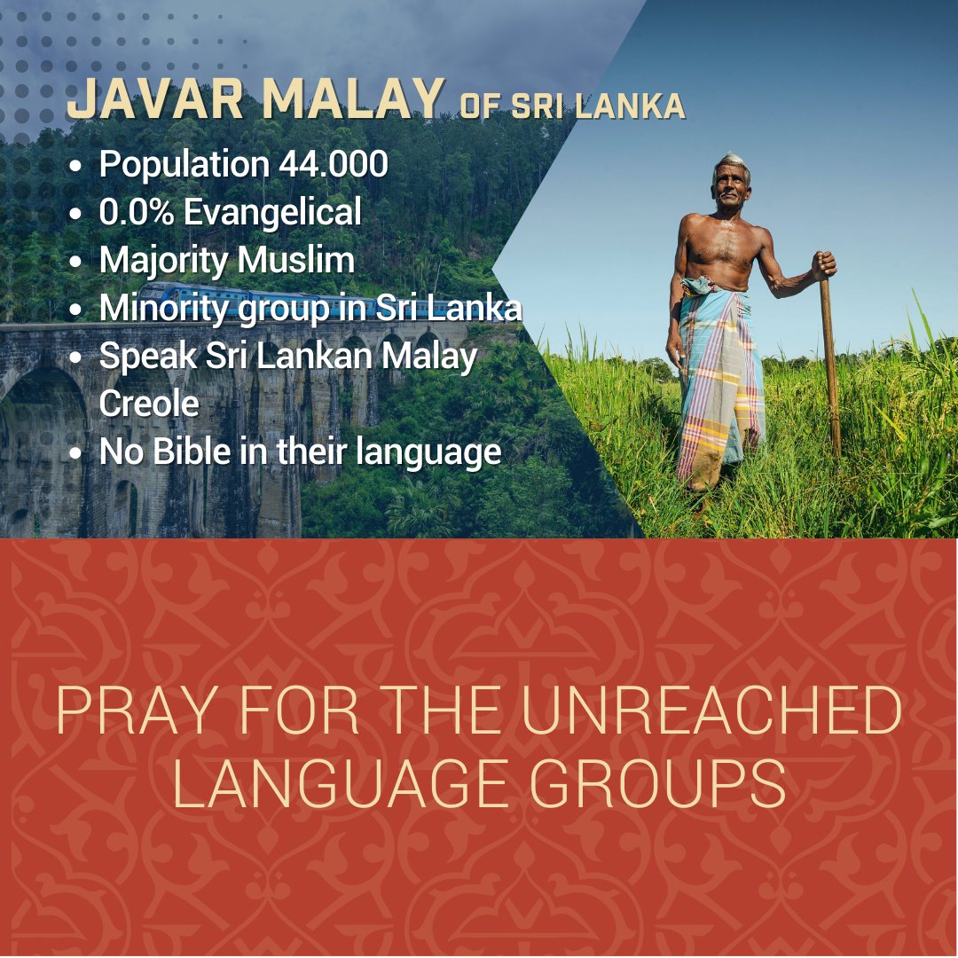 RadiusInt's tweet photo. “The harvest is plentiful but the workers are few. Ask the Lord of the harvest, therefore, to send out workers into his harvest field.” Jesus in Matt 9:37-38
#Pray #PrayForULGs #PrayforJavarMalay #PrayForSriLanka #UnreachedLanguageGroups #Unreached #PrayForWorkers #HowWillTheyHear