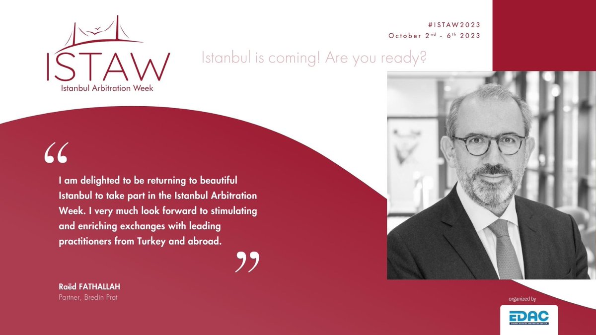 Istanbul Arbitration Week tweet media