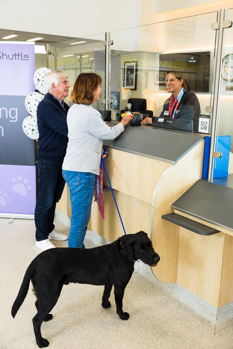 🐾 Say hello to Spencer- our 4 millionth pet! LeShuttle has been carrying pets since the Pet Travel Scheme launched in 2000, and today we're celebrating the 4 millionth pet journey. We'd like to wish bon voyage to Spencer on his first crossing with us.