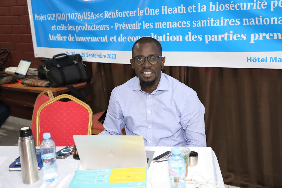 FAOGuinee's tweet photo. #Kindia : Développement en cours des modalités de mise en œuvre du plan de travail de la première année du projet FAO/ARPA (GCP/GLO/1076/USA) en collaboration avec les parties prenantes. #OneHelth @FAOLivestock @Health4Animals https://t.co/67DjSVHOxt