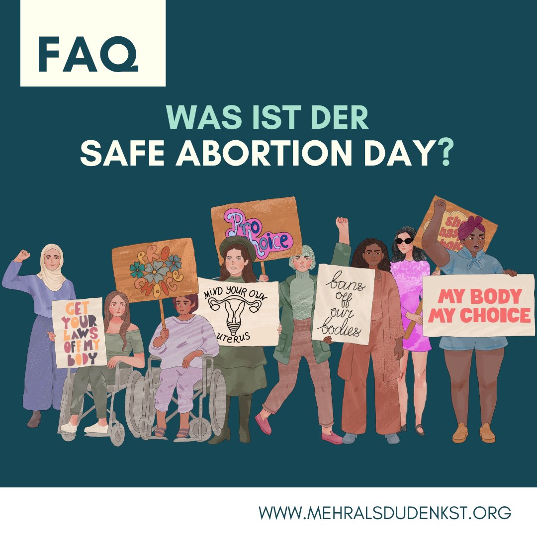 Am 28. September findet jedes Jahr der #SafeAbortionDay statt. Doch was genau ist das und was steckt dahinter? Hier ein kleiner Überblick: